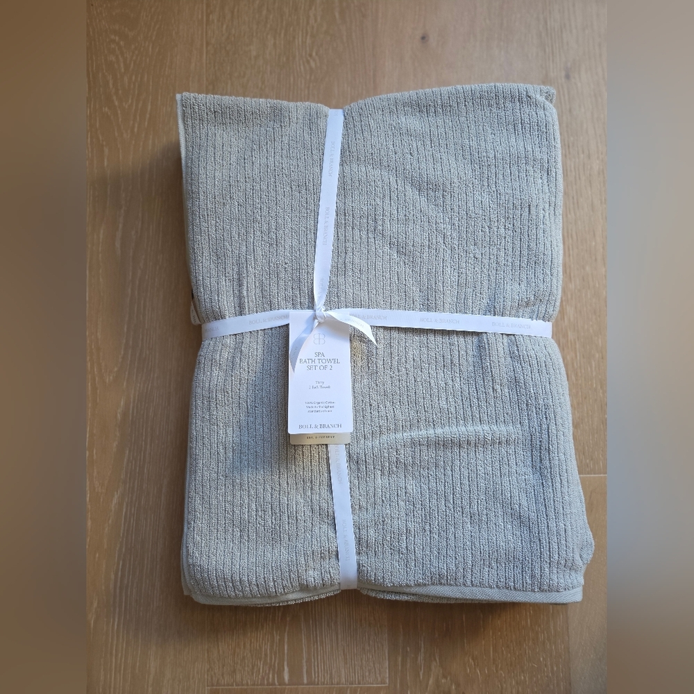 The Boll And Branch Bath Towels (Set Of 2 ) color Meadow 